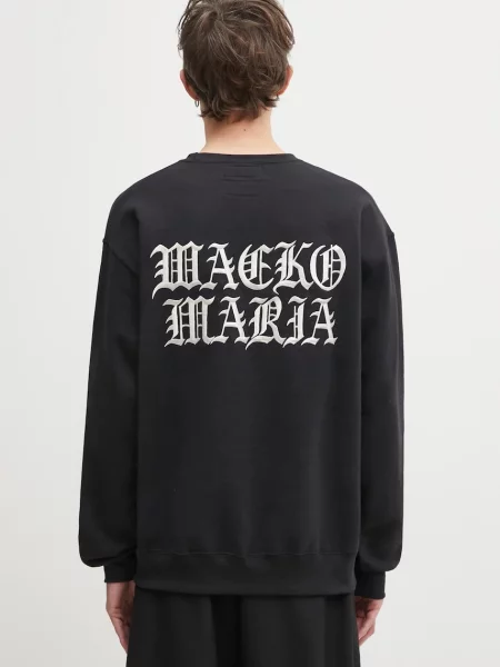 Dukserica Wacko Maria 56 Tattoo Studio s aplikacijom crna