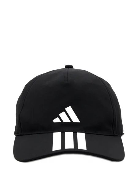 Prugaste trčanje tenisice za trčanje Adidas s autogramom crna