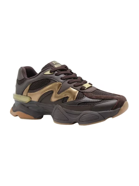 Sneakersy Steve Madden brązowe
