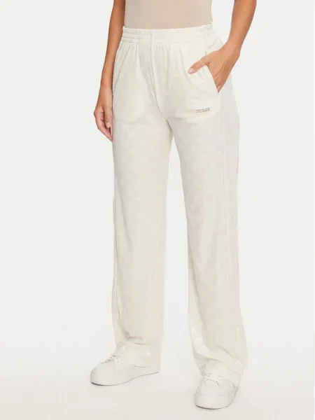 Guess Pantaloni din Krissy alb