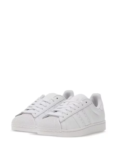 Велурена риза Adidas бяло
