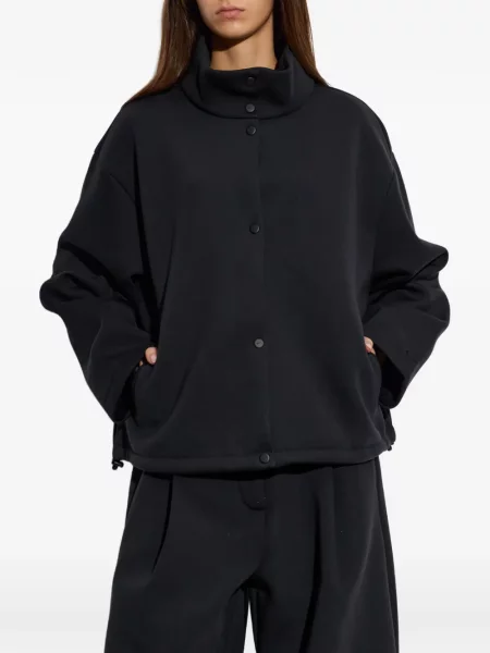 Fleecová bunda Nike černá