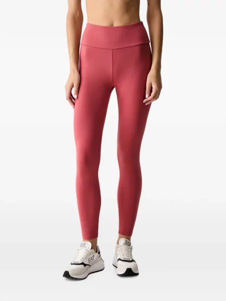 Leggings Ea7 Emporio Armani cu imagine roz