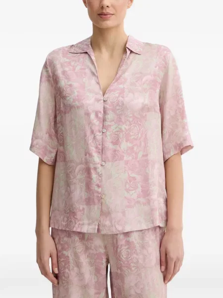 Scurt cămașă Chantelle cu model floral cu imagine roz