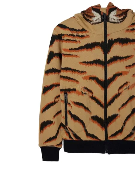 Bluza z kapturem dziecięca Desigual brązowa