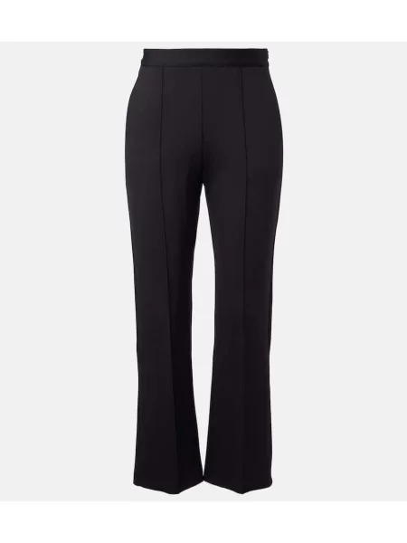 Cropp pantaloni Max Mara din jerseu negru