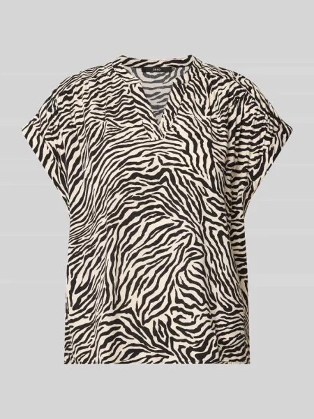 Bluzka o kroju regular fit z czystej Zero czarna