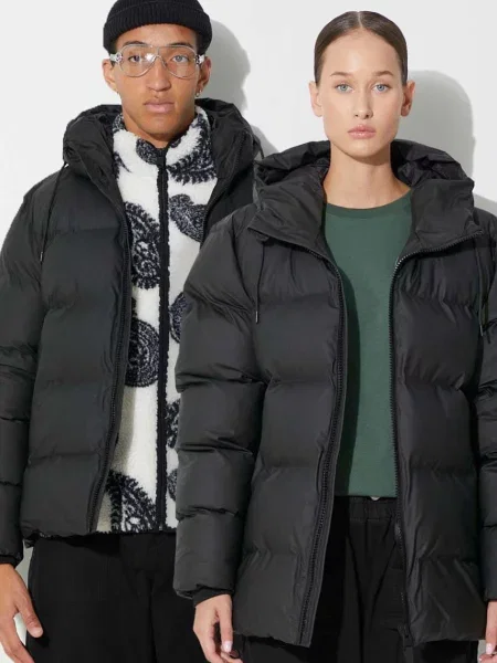 Куртка Rains Jackets зимова чорний