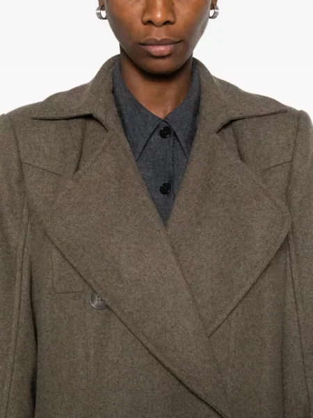 Palton Gestuz maro