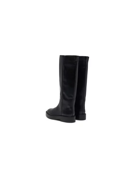 Čižmy Calvin Klein Conc Welt High Boot Lth čierna