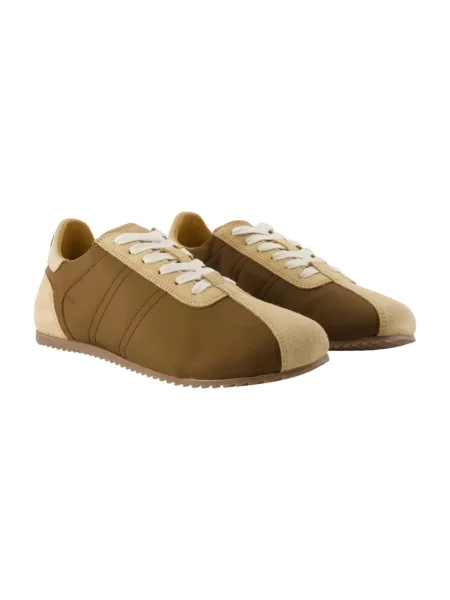 Sneakersy Ami Paris skórzane brązowe
