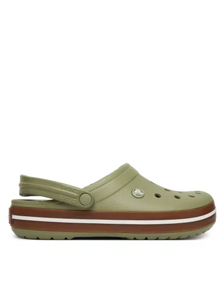 Natikače Crocs Crocband Gum Clog zelena