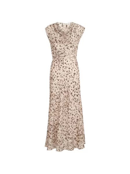 Rochie Brunello Cucinelli de mătase cu imagine drapată