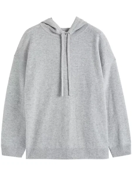 Hanorac cu glugă Chinti & Parker tricotate gri