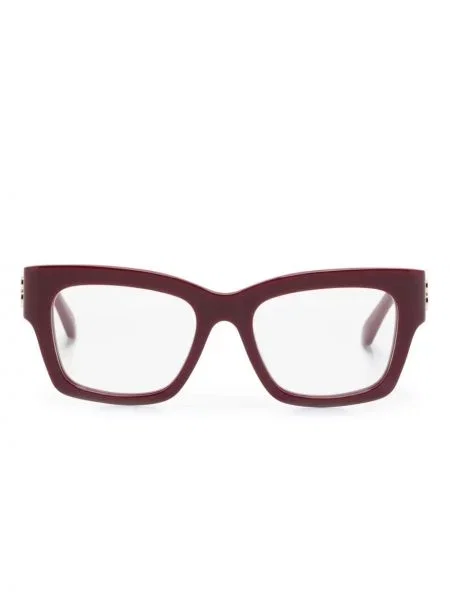 Ochelari de soare Balenciaga Eyewear cu autograf roșu