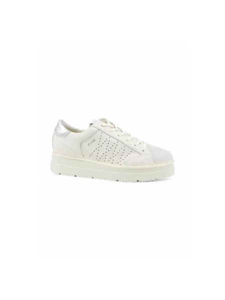 Sneakersy Panchic skórzane białe