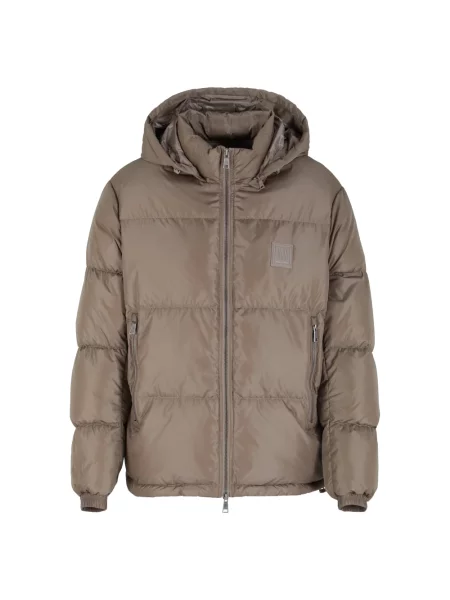 Kurtka puchowa Armani Exchange beżowa