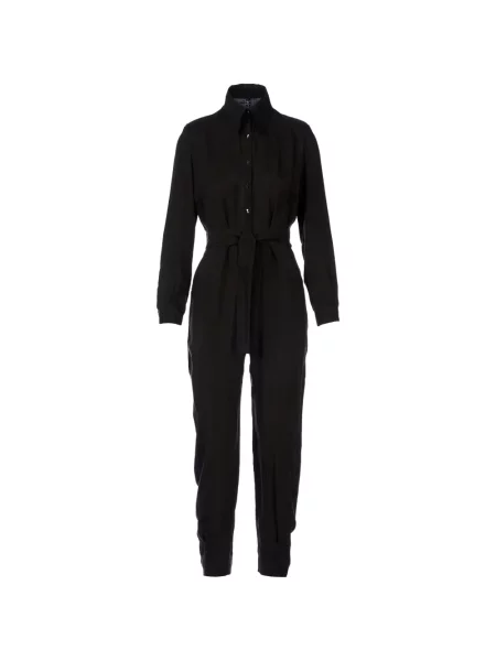 Lung salopetă Tessitura Body Couture negru