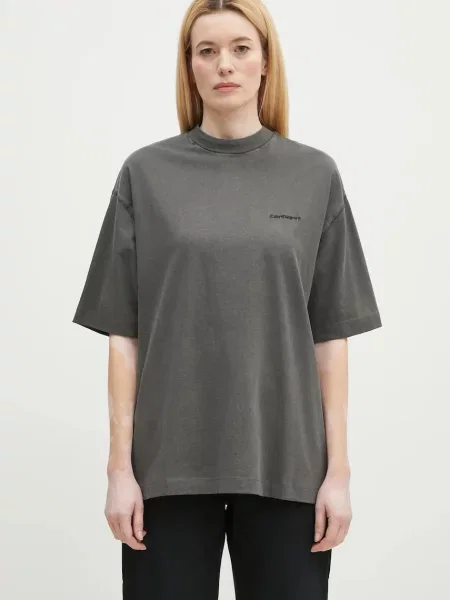 Carhartt WIP tricou din Lumo femei gri