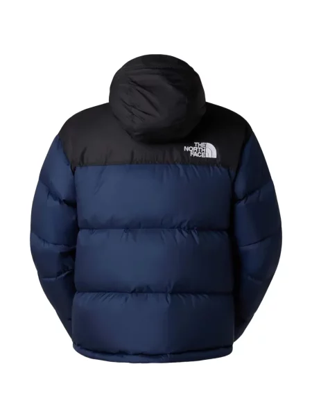 Geacă cu puf The North Face retro albastru