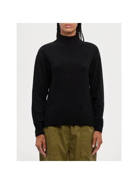 Sweter Armani Exchange z kaszmiru z logo czarny