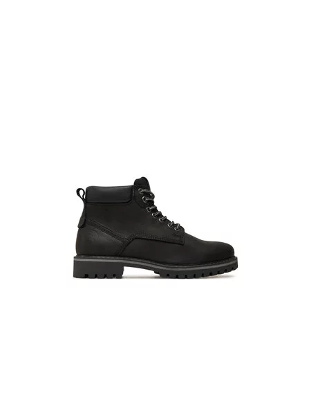Kotníková obuv Jack&Jones černé