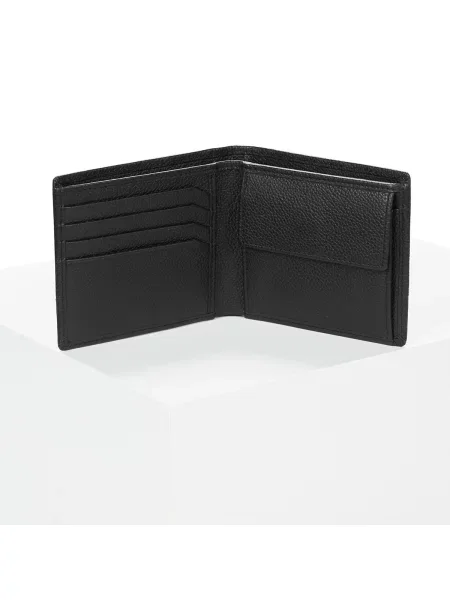 HUGO portofel de piele negru