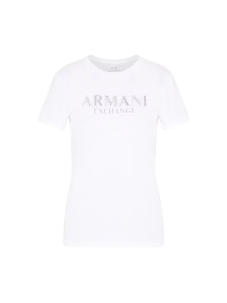 Koszulka Armani Exchange biała