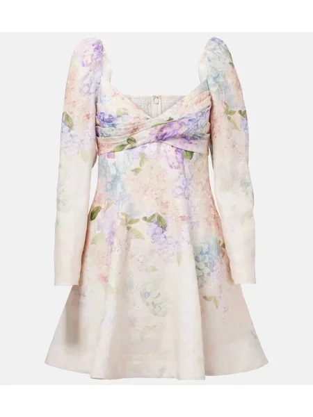Rochie Zimmermann de in cu model floral