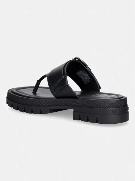 Tommy Jeans japonki TJW BUCKLE SANDAL czarne