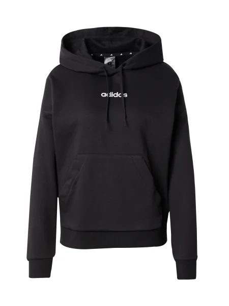 ADIDAS SPORTSWEAR Športna majica črna bela