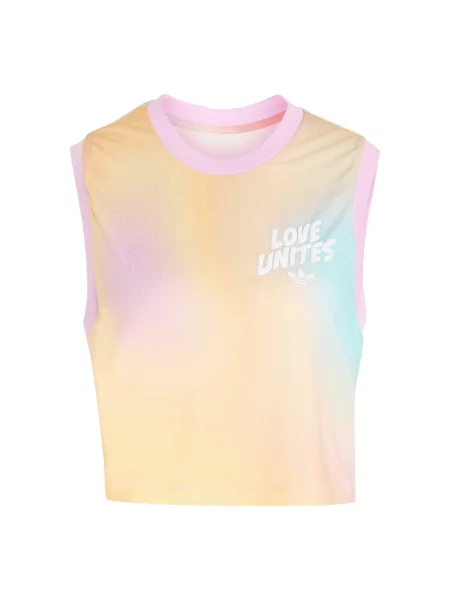 ADIDAS ORIGINALS Top Pride tirkiz / med / roza bijela