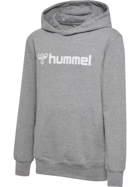 Bluza z kapturem dla dzieci Hummel Go Logo szara