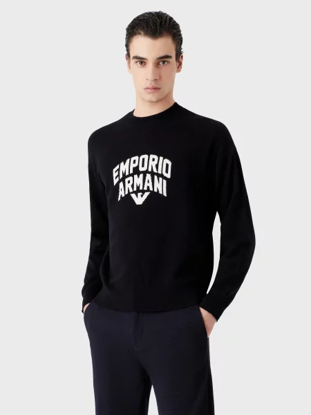 Свитер Emporio Armani синий