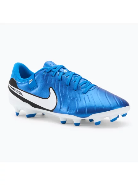 Încălțăminte de fotbal pentru bărbați Nike Tiempo Legend 10 Academy FG/MG soar/white alb