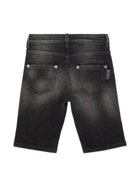 Szorty dziecięce Philipp Plein czarne