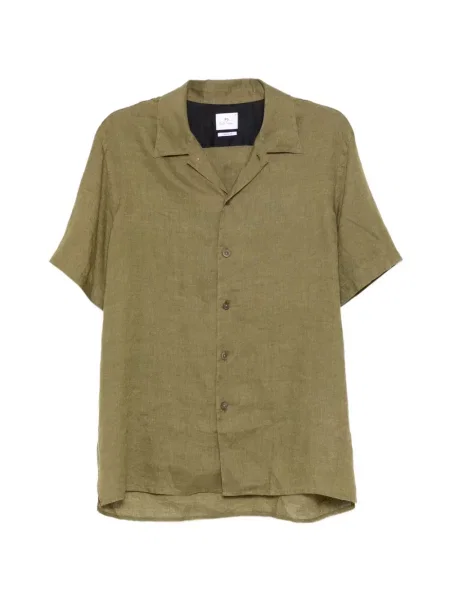 Cămașă Ps Paul Smith de in verde