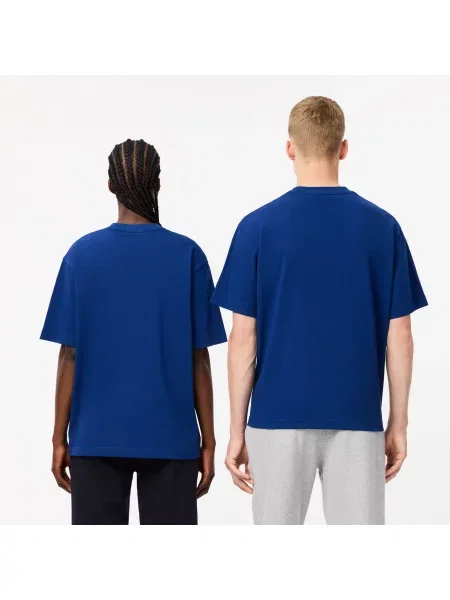 Футболка Lacoste голубая