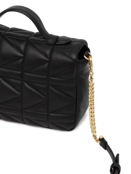 Pikowana torebka crossbody Karl Lagerfeld czarna