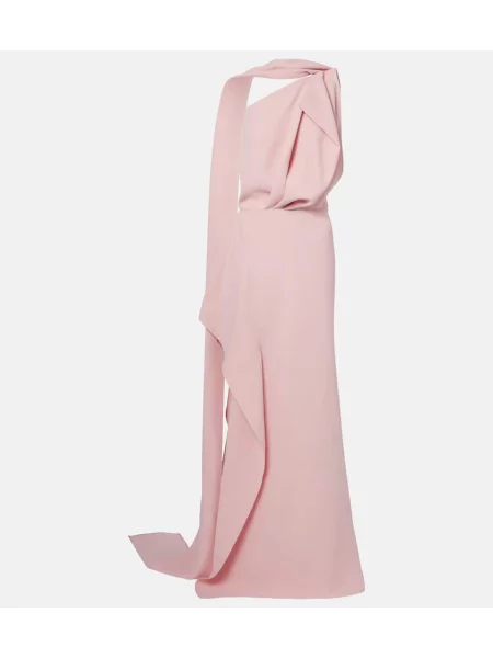 Sukienka Maticevski drapowana różowa