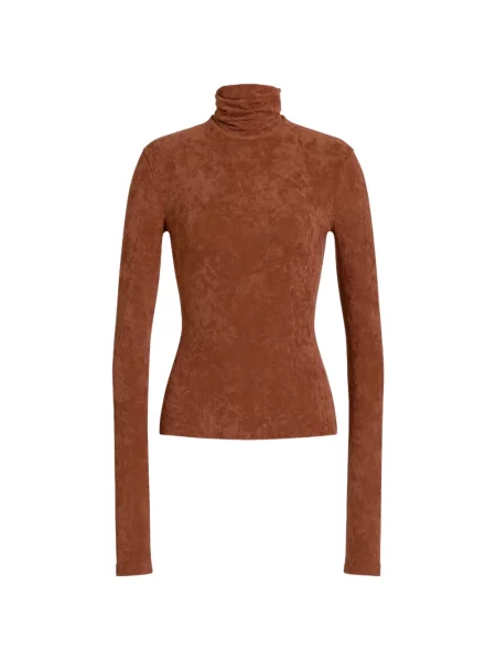 Lung top Alberta Ferretti maro
