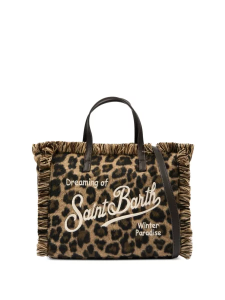 Shopper kabelka Mc2 Saint Barth hnedá