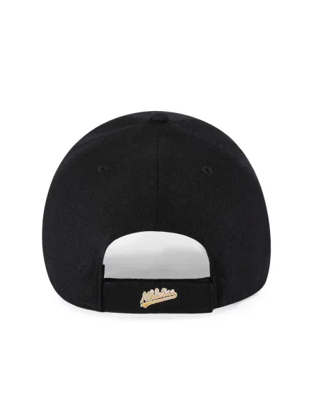 Czapka z daszkiem do baseballu Brand Oakland Athletics Raised czarna