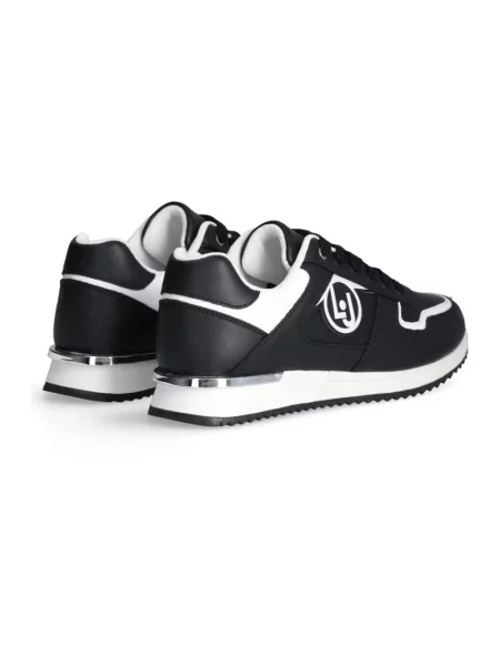 Sneakersy Liu Jo skórzane czarne