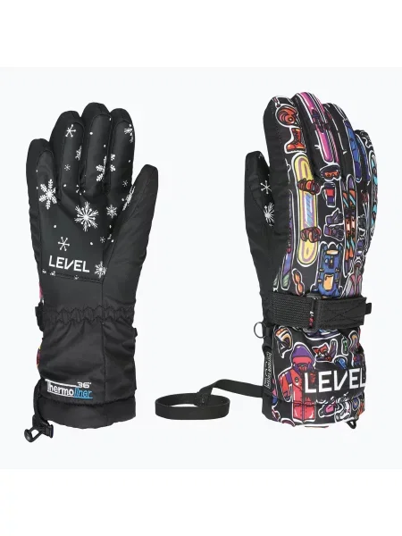 Mănuși de snowboard pentru copii Level Junior purple violet
