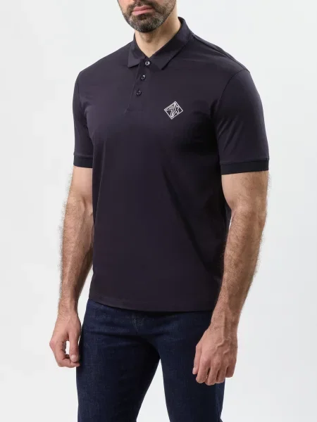 Поло Armani Exchange синее