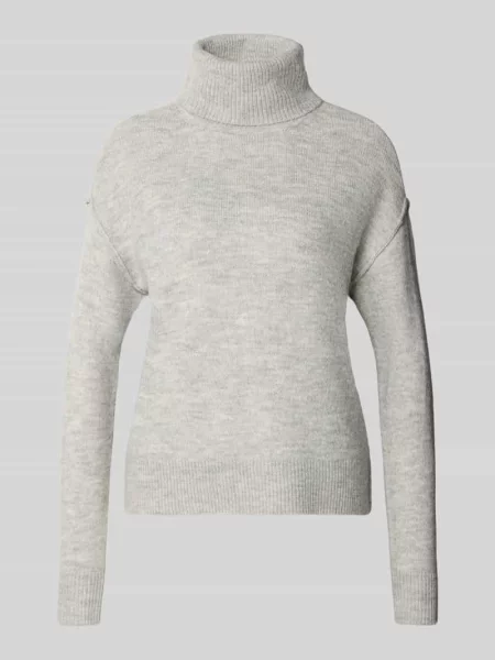 Sweter z dzianiny z elastycznej mieszanki wełny o kroju regular fit Christian Berg Woman