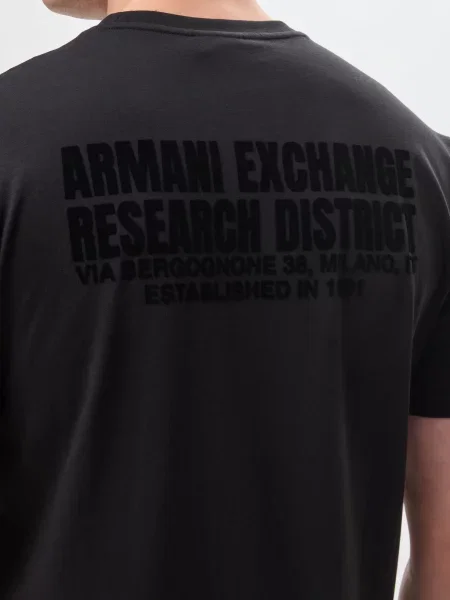 Футболка Armani Exchange чорна