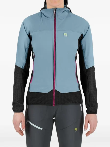 Kurtka Karpos z kapturem niebieska