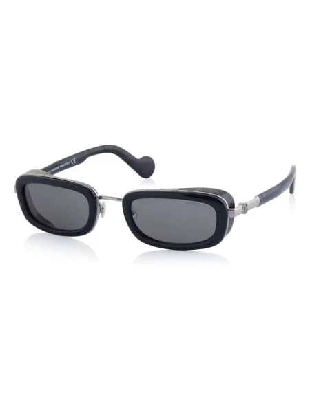 Okulary przeciwsłoneczne Moncler czarne